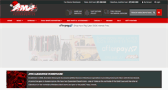 Desktop Screenshot of amawarehouse.com.au